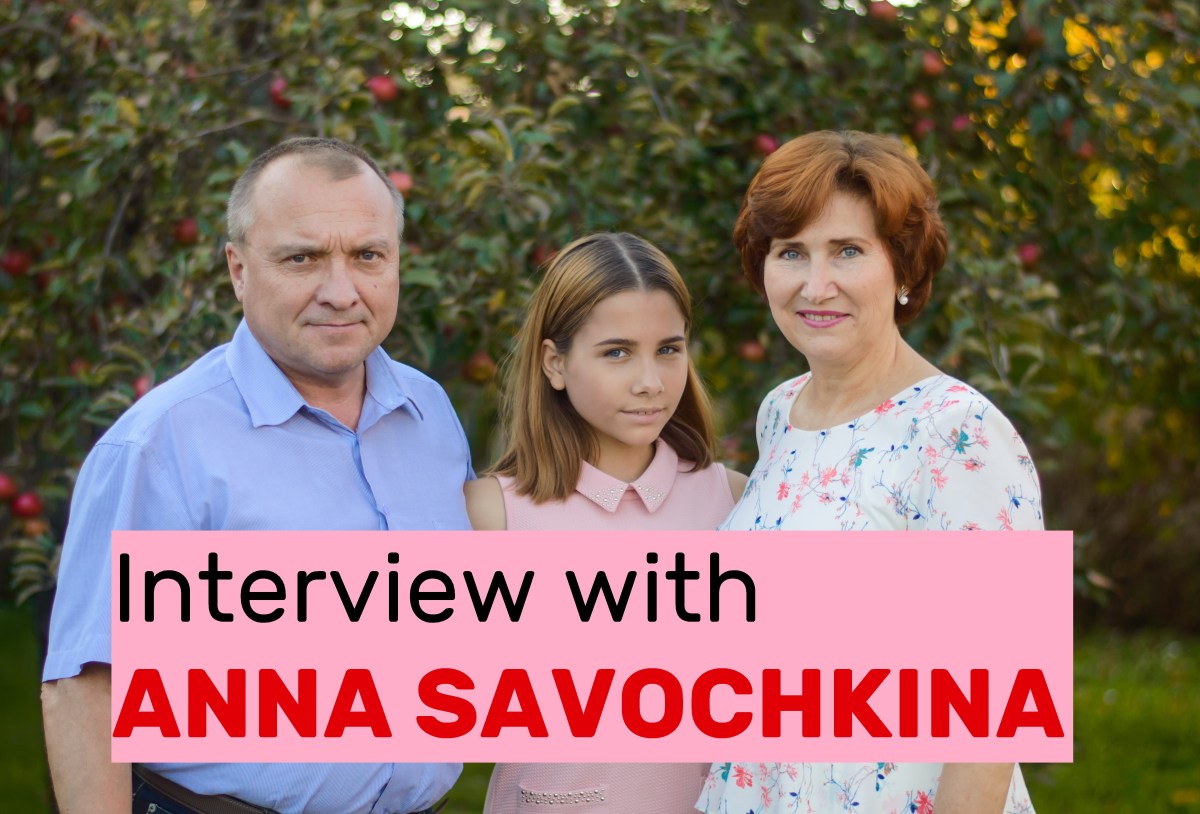 Interview with Anna&nbsp;Savochkina
